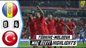 Türkiye - Ukrayna milli maçı  özeti. Türkiye şov yaptı